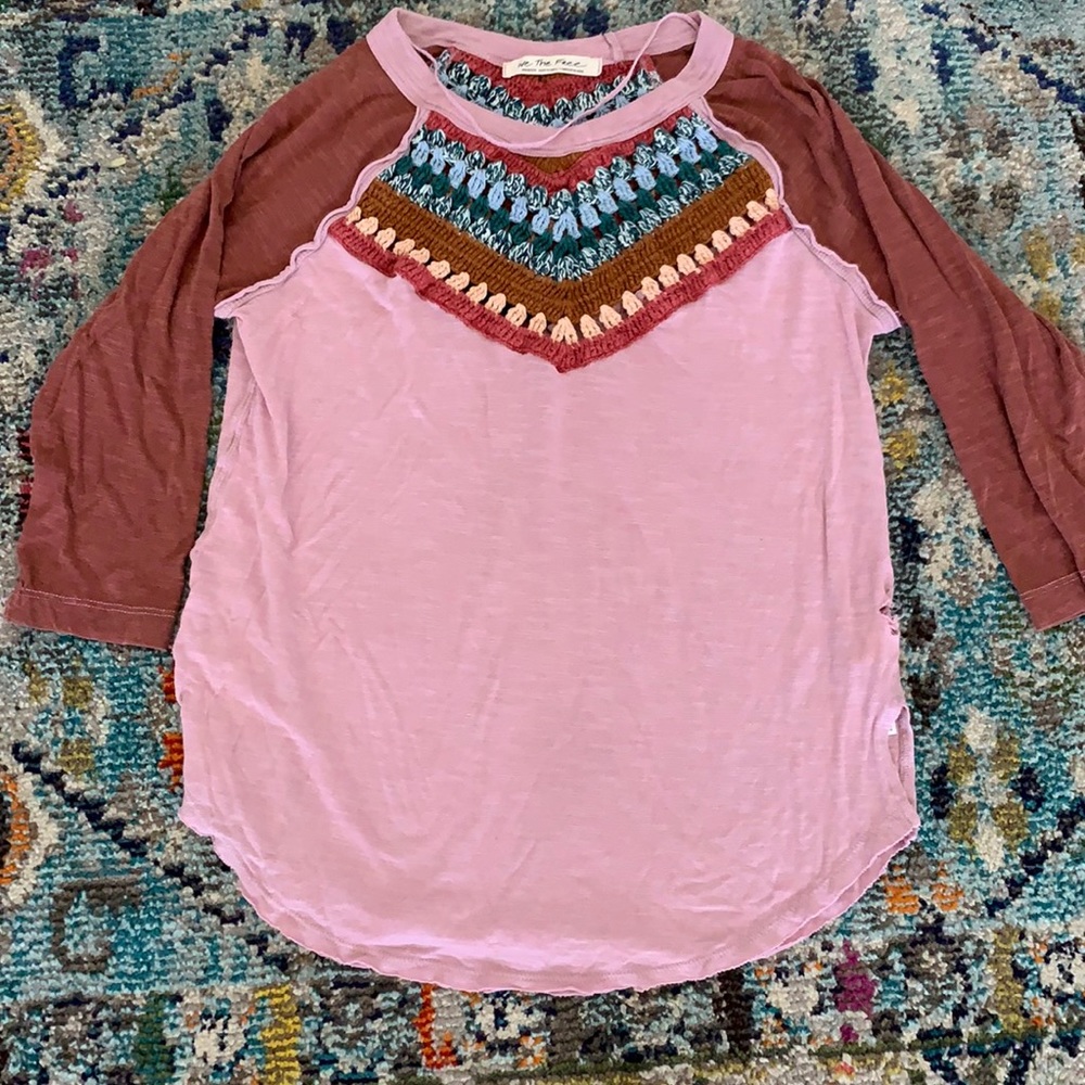 Free People We the Free Spring Bound Crochet top